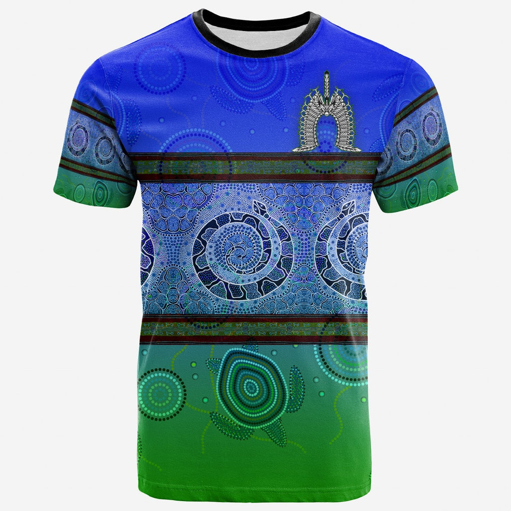 tshirt-turtle-with-dhari-mask-snake-patterns