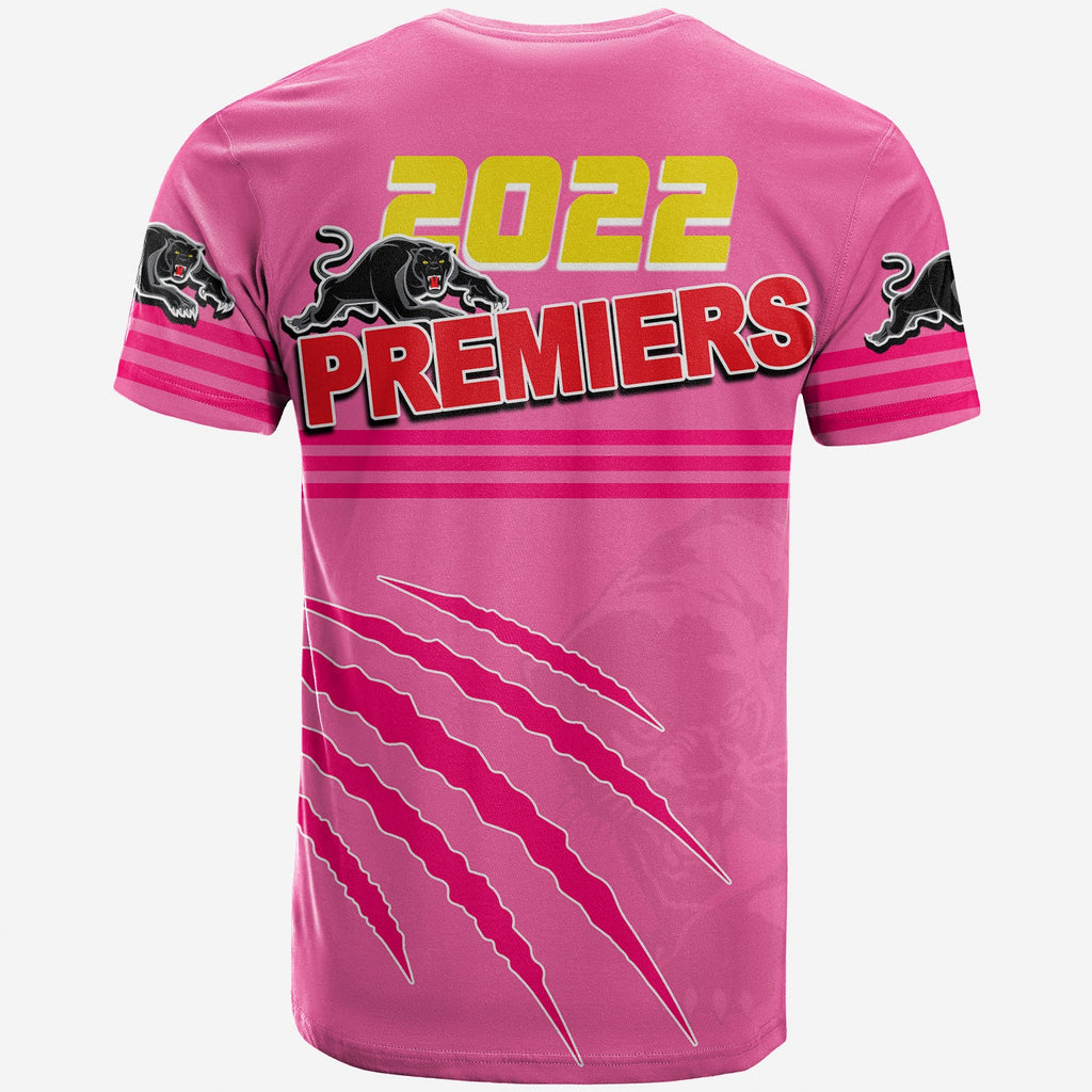 Panthers Rugby T Shirt Premiers 2022 Pink Vibe LT6