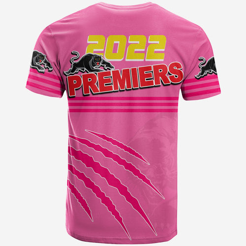 Panthers Rugby T Shirt Premiers 2022 Pink Vibe LT6