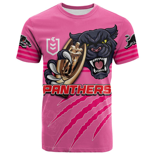 Panthers Rugby T Shirt Premiers 2022 Pink Vibe