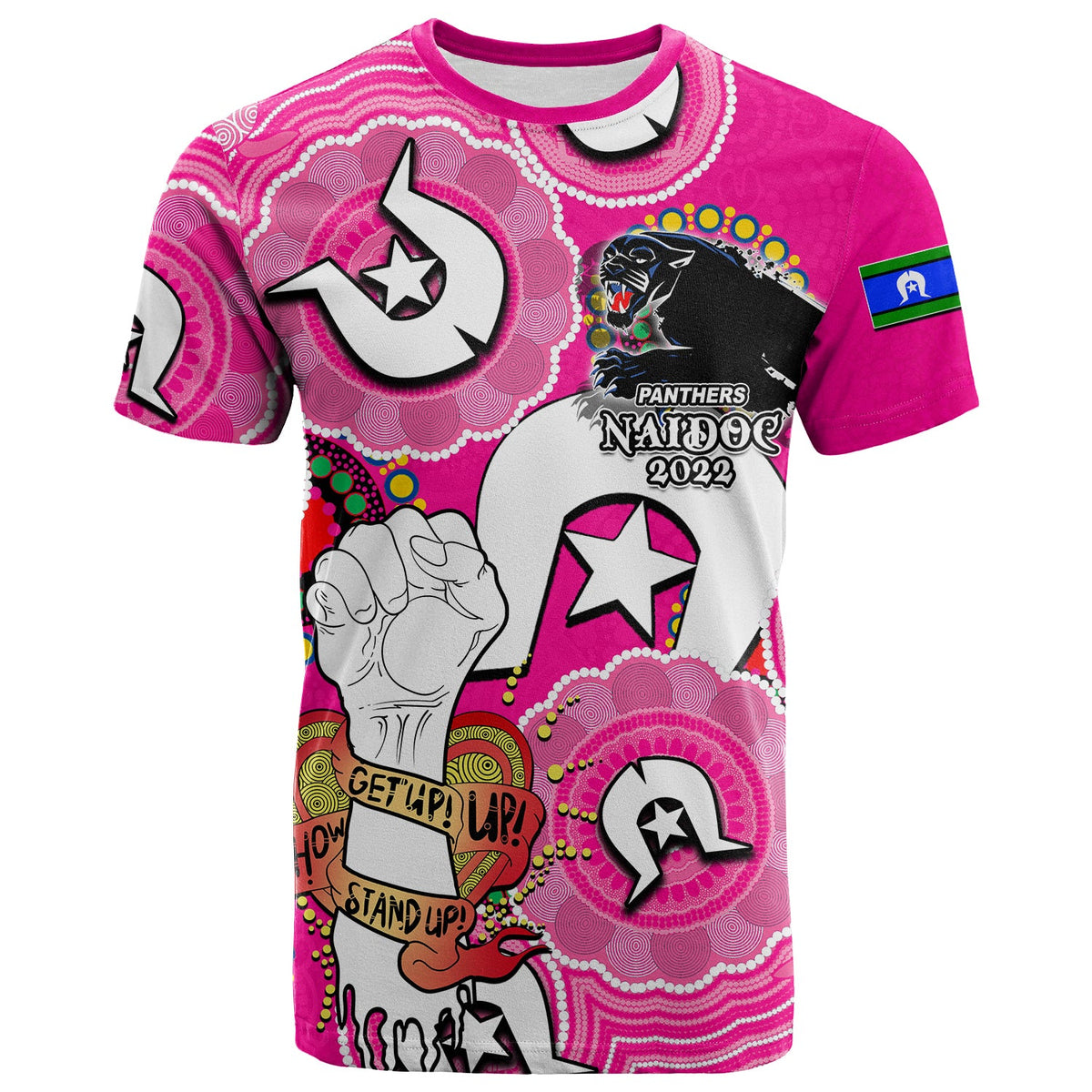 custom-personalised-panthers-rugby-naidoc-week-2022-t-shirt-lets-fight-together-pink-style