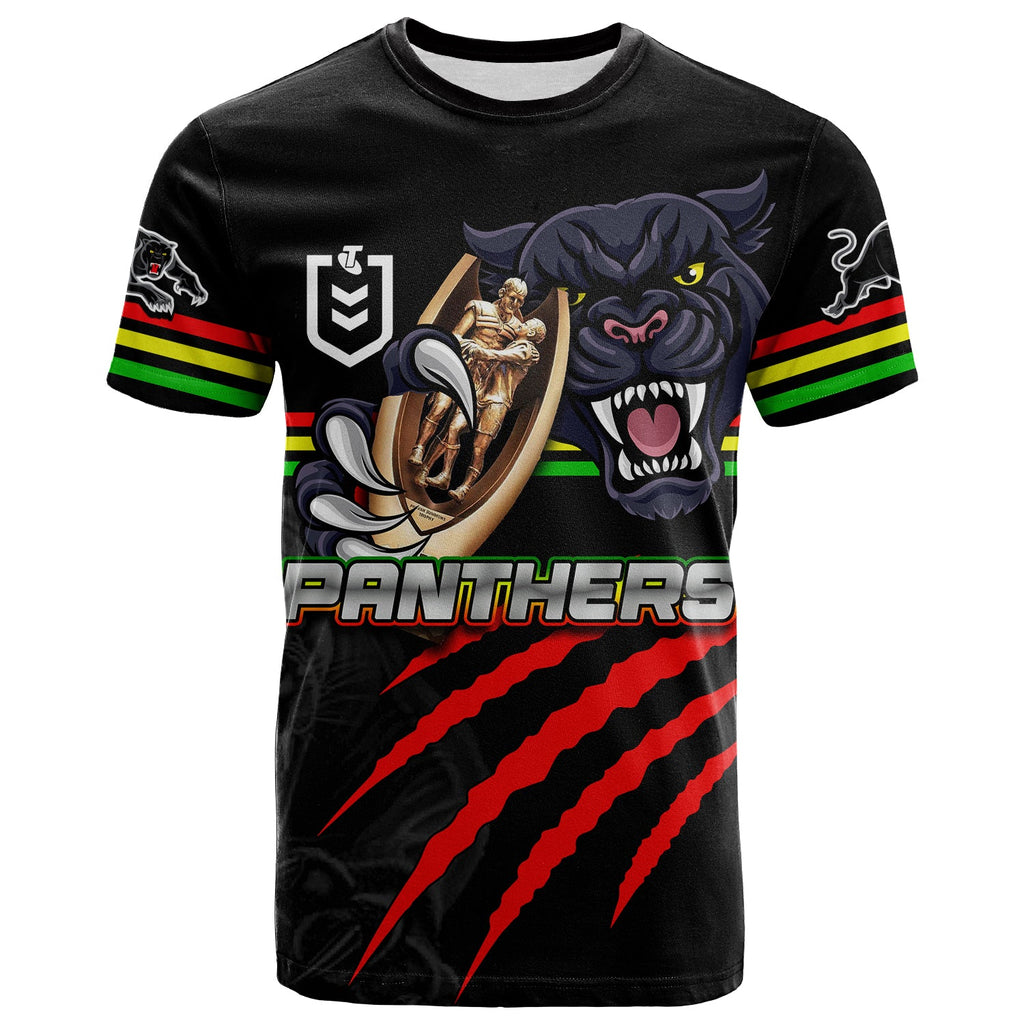 Panthers Rugby T Shirt Premiers 2022 Black Vibe