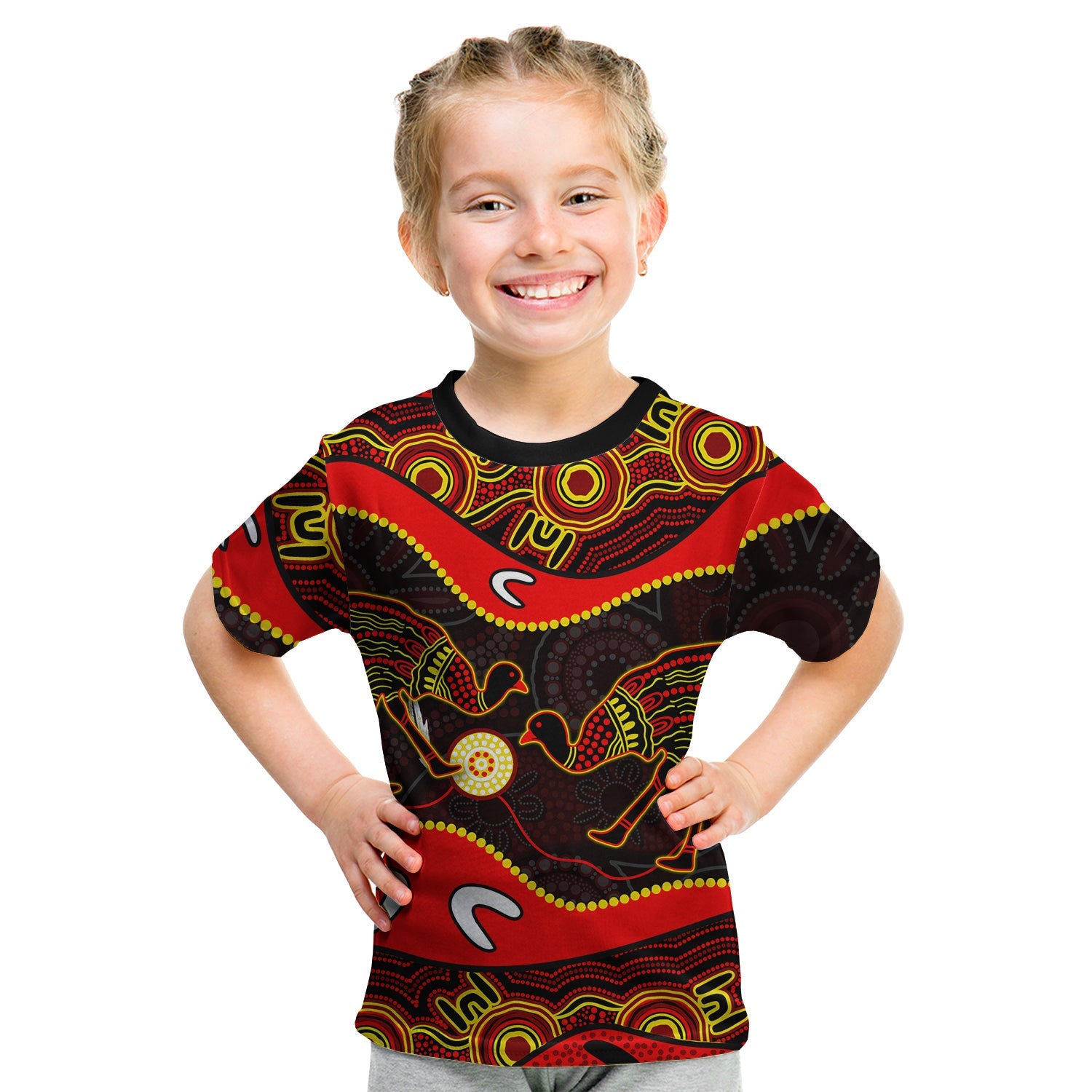 emu-aboriginal-t-shirt-kid-style-no-2