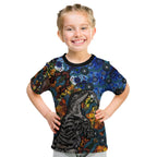 Aboriginal Lizard Tribal T shirt KID LT6