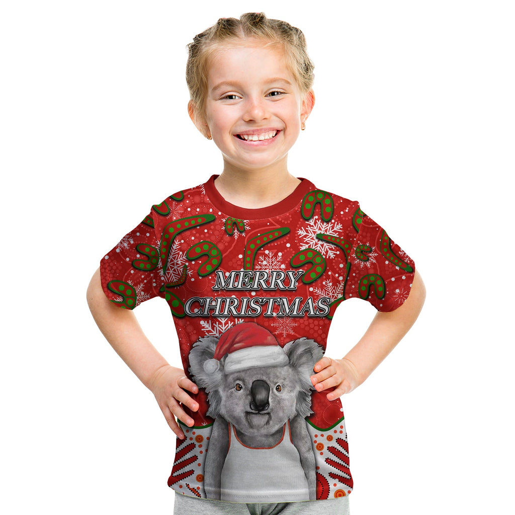 australia-koala-t-shirt-kid-christmas-mix-aboriginal