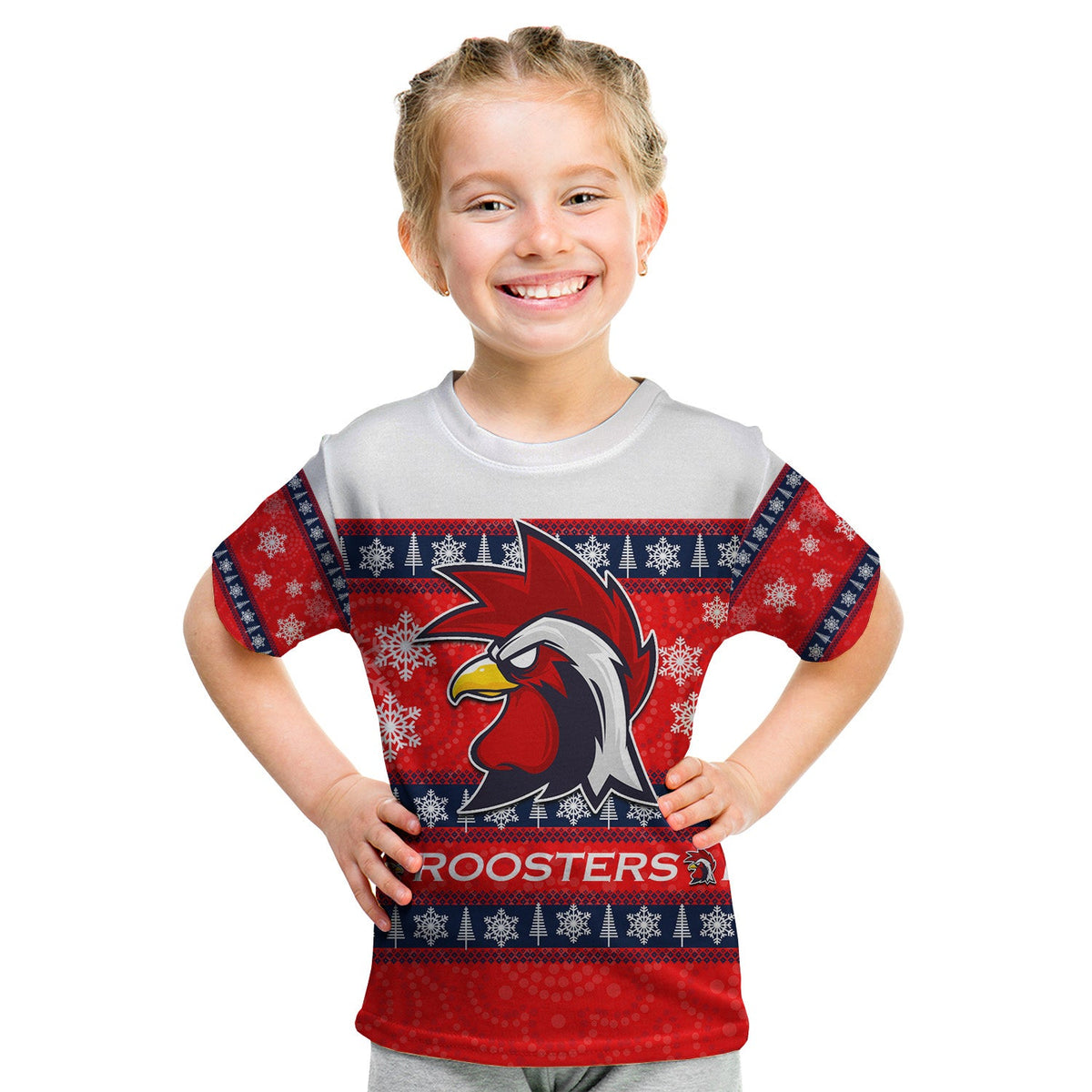 roosters-t-shirt-kid-christmas-2021-no-2