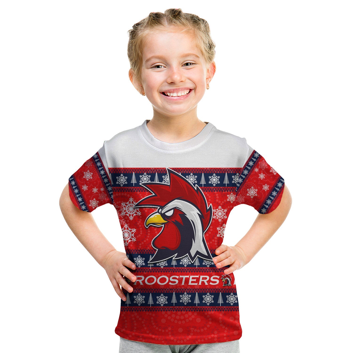 roosters-t-shirt-kid-christmas-2021-no-2