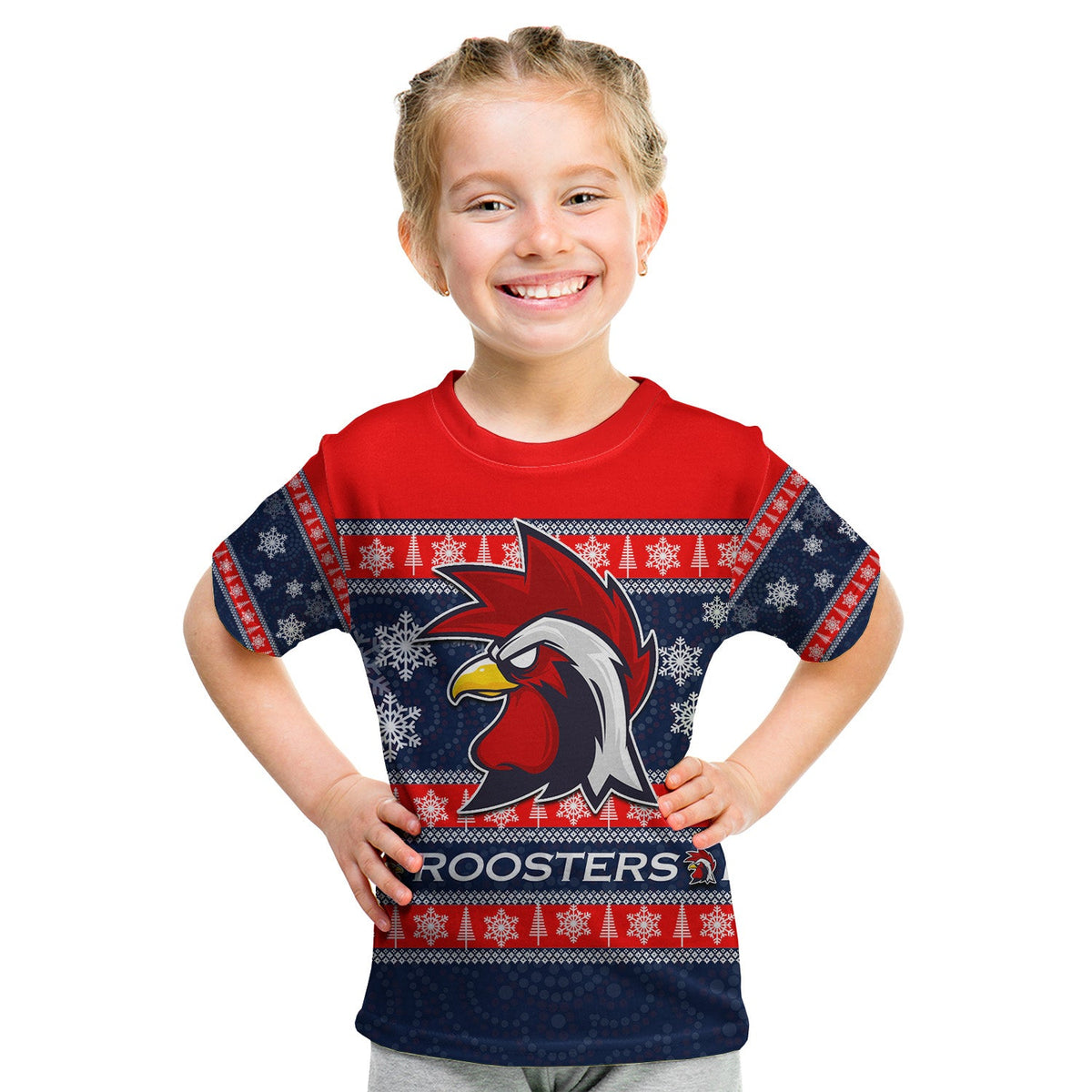 roosters-t-shirt-kid-christmas-2021-no-1