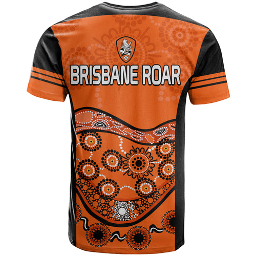 Brisbane Roar Soccer T Shirt Aboriginal LT9