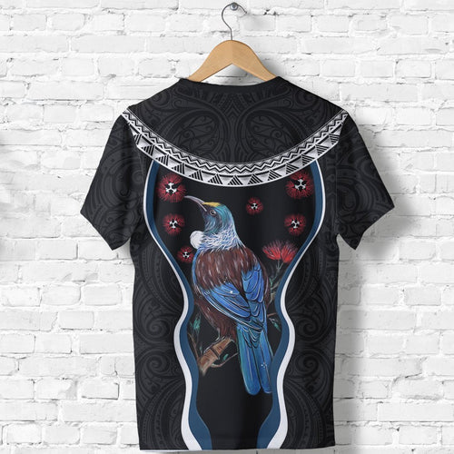 new-zealand-tui-bird-t-shirt-pohutukawa-black
