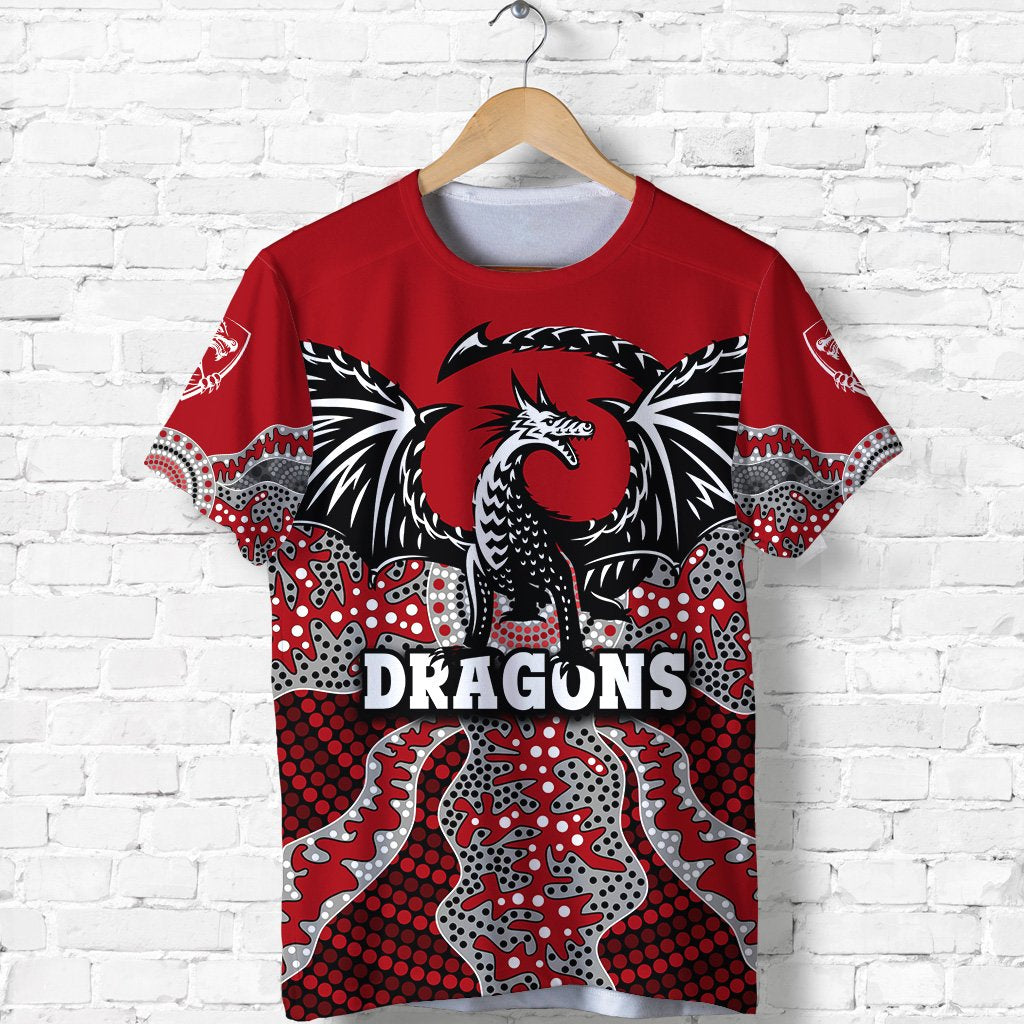 custom-personalised-dragons-t-shirt-st-george-aboriginal