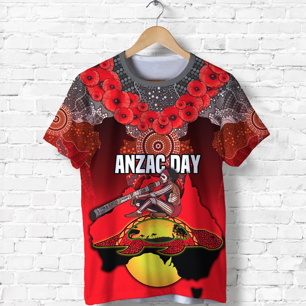 custom-personalised-australian-anzac-day-t-shirt-indigenous-flag-style