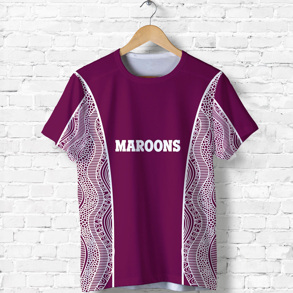 custom-personalised-queensland-t-shirt-maroons-simple-aboriginal