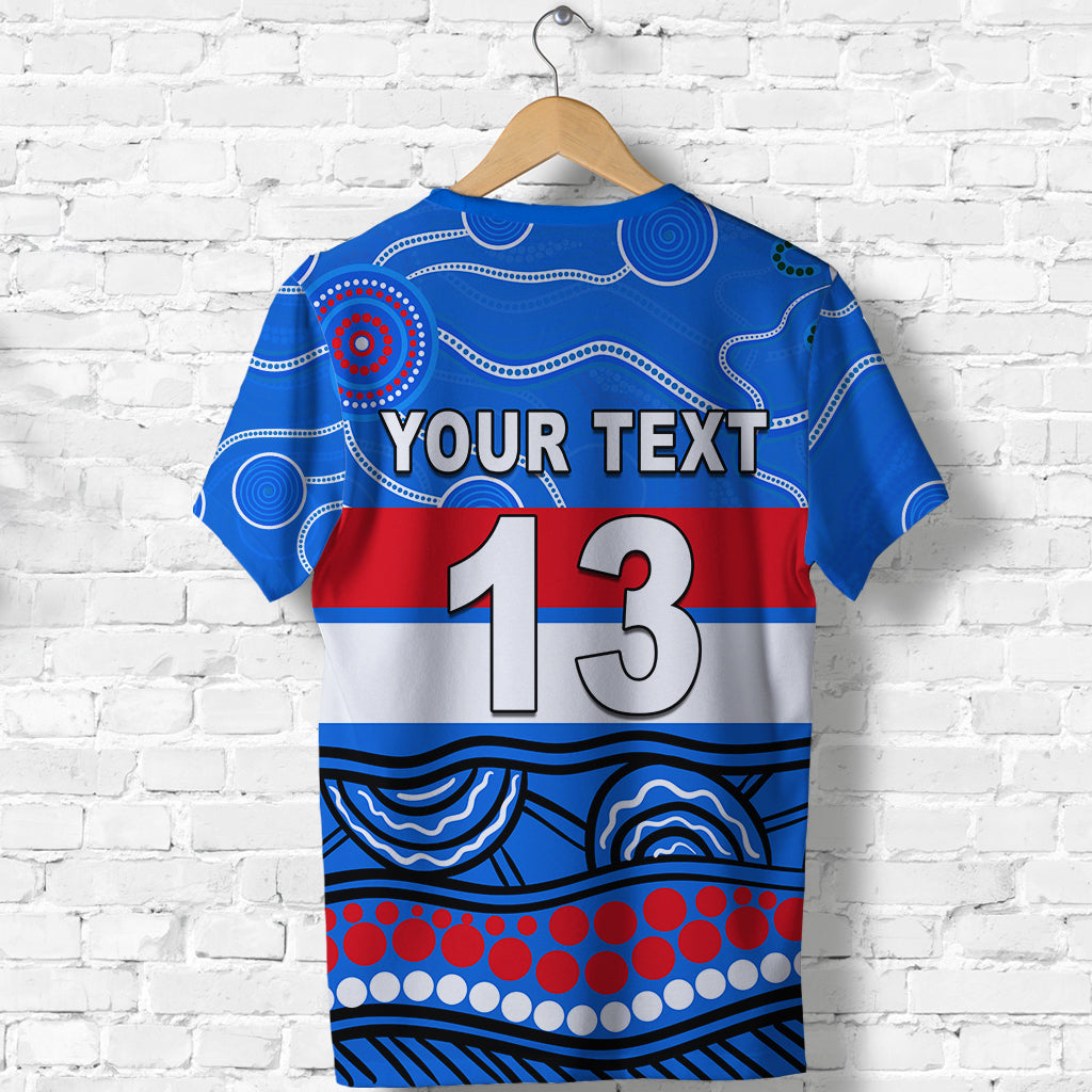 custom-personalised-bulldogs-indigenous-t-shirt-western-football-custom-text-and-number