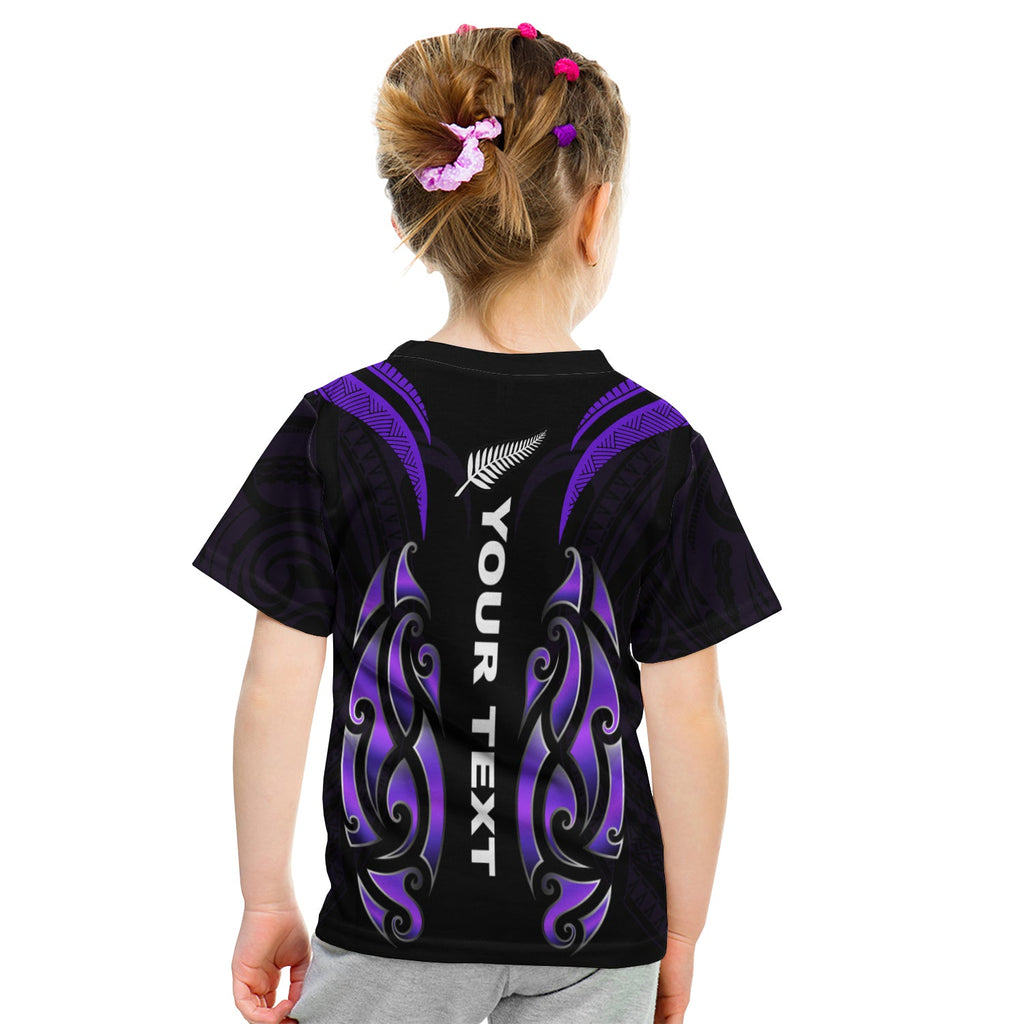custom-personalised-new-zealand-maori-t-shirt-kid-simple-love-purple