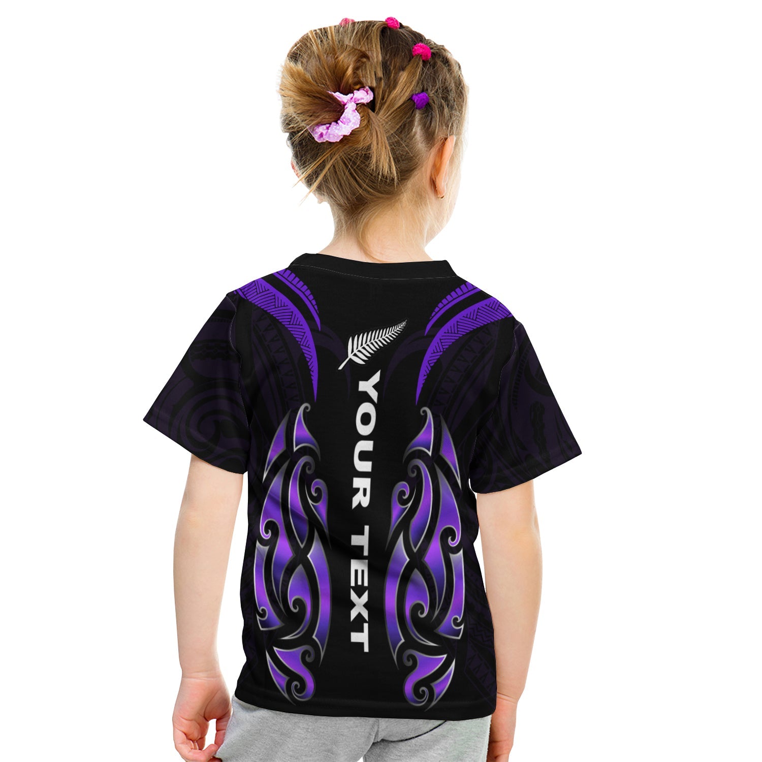 custom-personalised-new-zealand-maori-t-shirt-kid-simple-love-purple