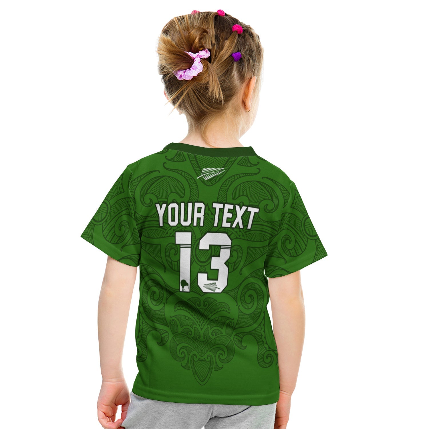 custom-personalised-maori-2021-t-shirt-kid-green-aotearoa-tattoo-custom-text-and-number