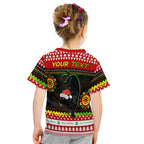 custom-personalised-panthers-christmas-t-shirt-kid-penrith-snow-mix-indigenous
