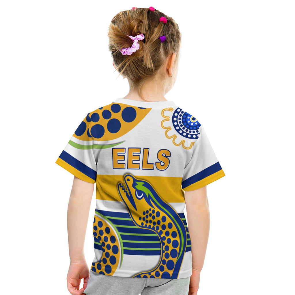 custom-personalised-eels-indigenous-t-shirt-kid-parramatta-2021-version-white
