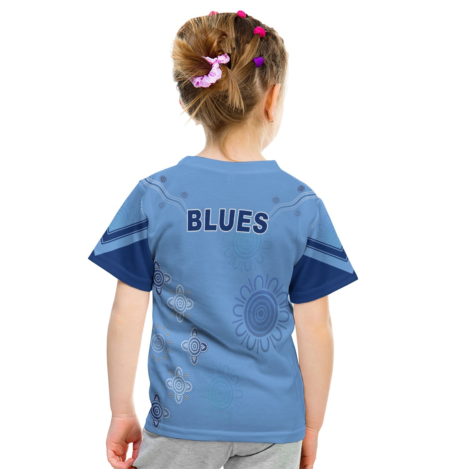 custom-personalised-nsw-blues-indigenous-t-shirt-kid-new-south-wales