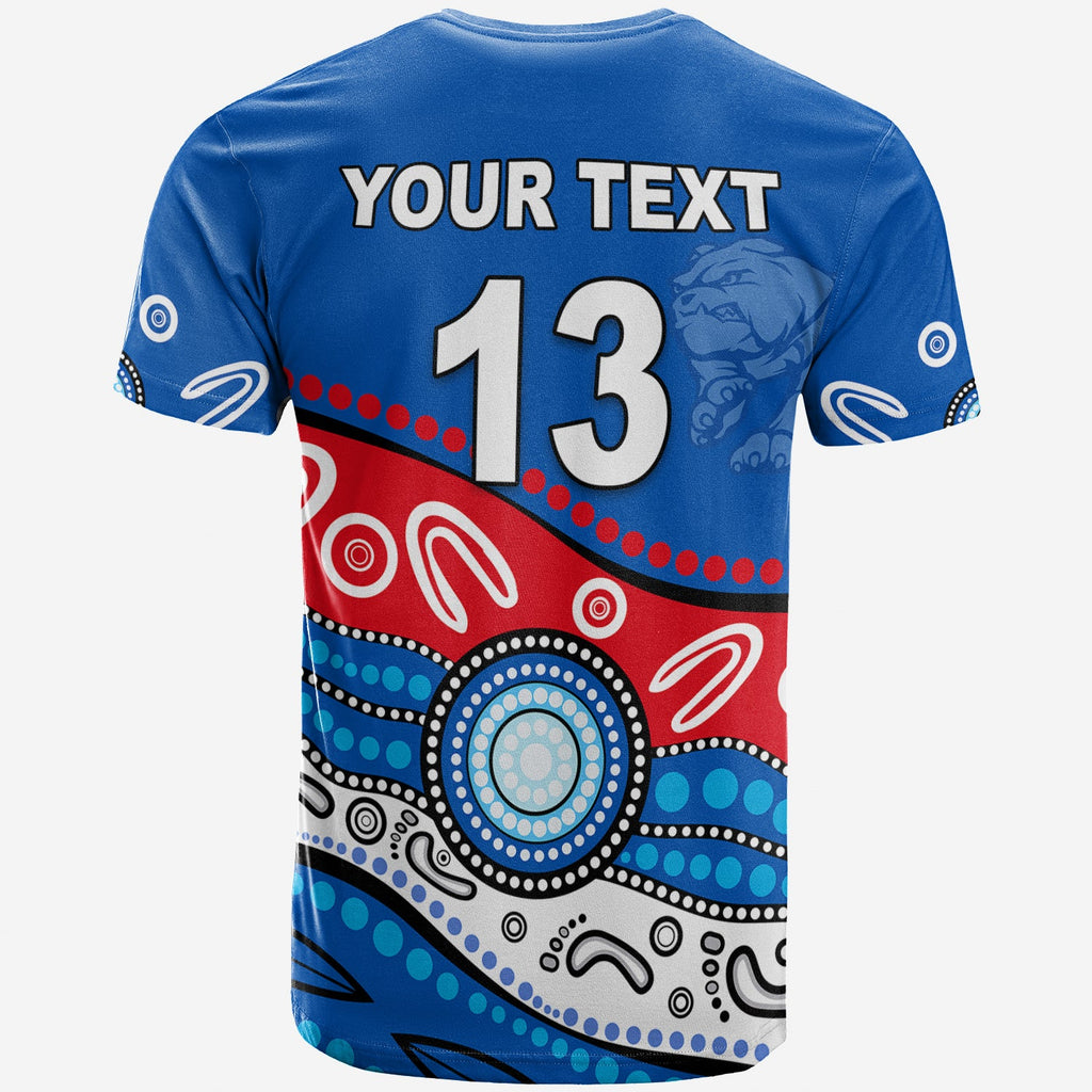 custom-personalised-bulldogs-indigenous-t-shirt-western-custom-text-and-number