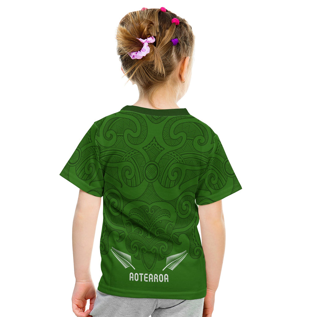 maori-2021-t-shirt-kid-green-aotearoa-tattoo