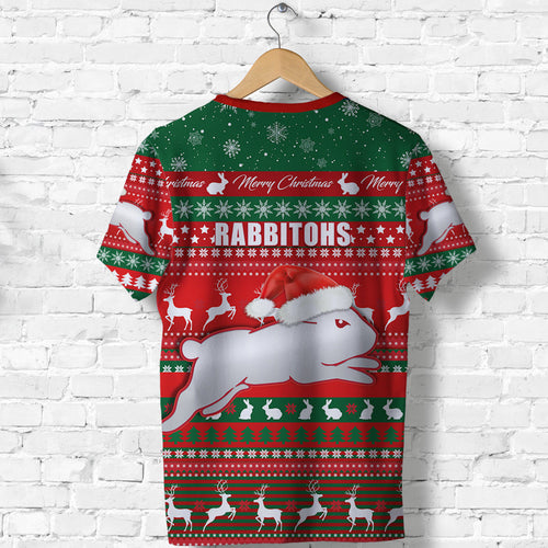 custom-personalised-rabbitohs-christmas-t-shirt-south-sydney-indigenous