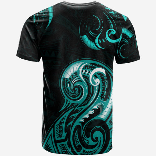 custom-personalised-aotearoa-fern-t-shirt-maori-pattern-version-turquoise