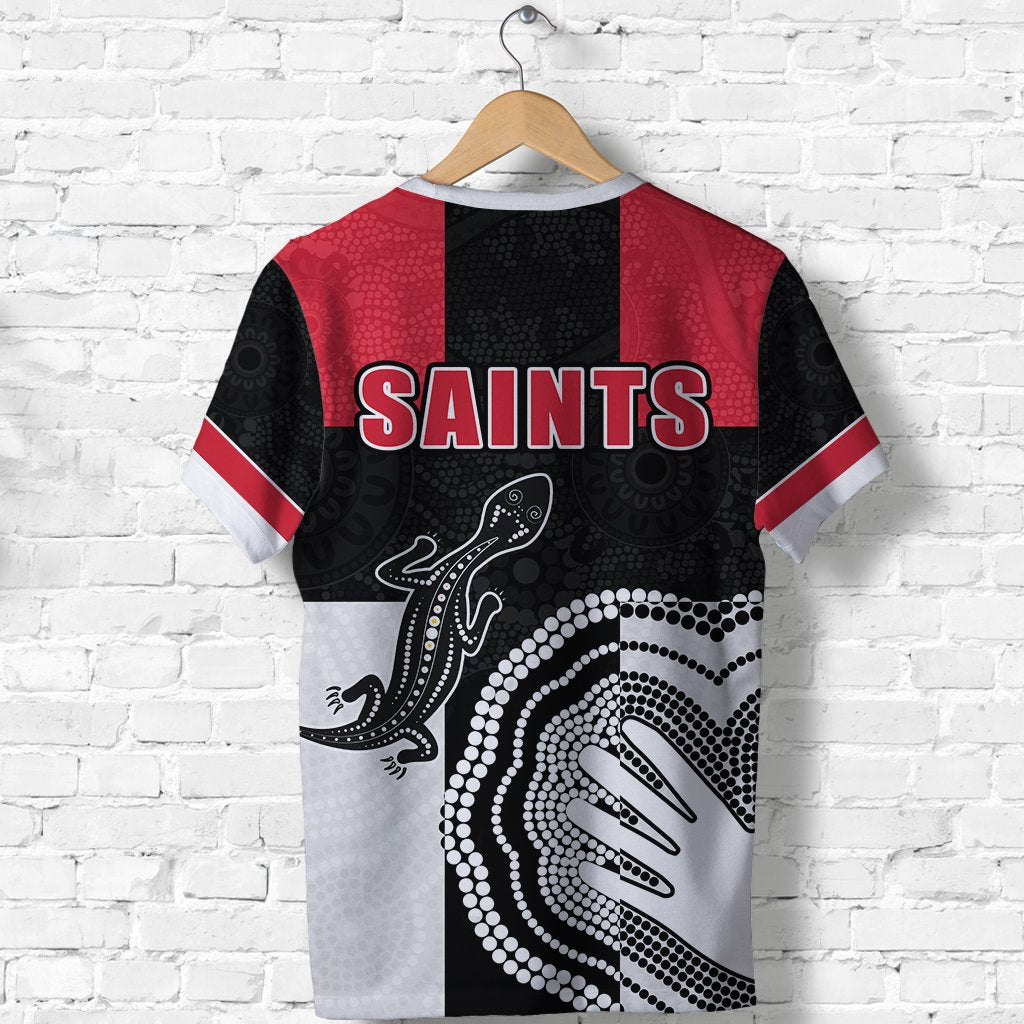 custom-personalised-saints-simple-indigenous-t-shirt-brave-st-kilda