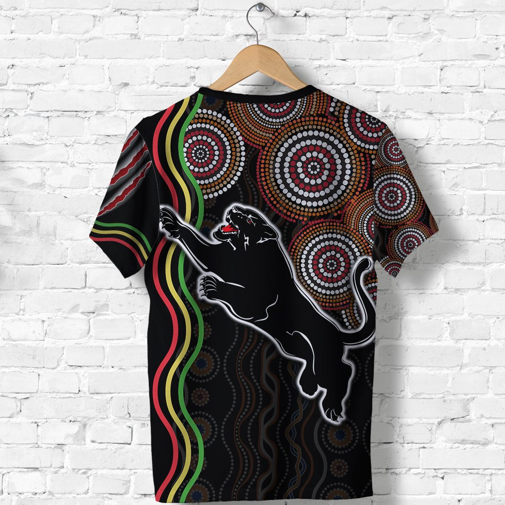 custom-personalised-panthers-black-t-shirt-indigenous-penrith-version