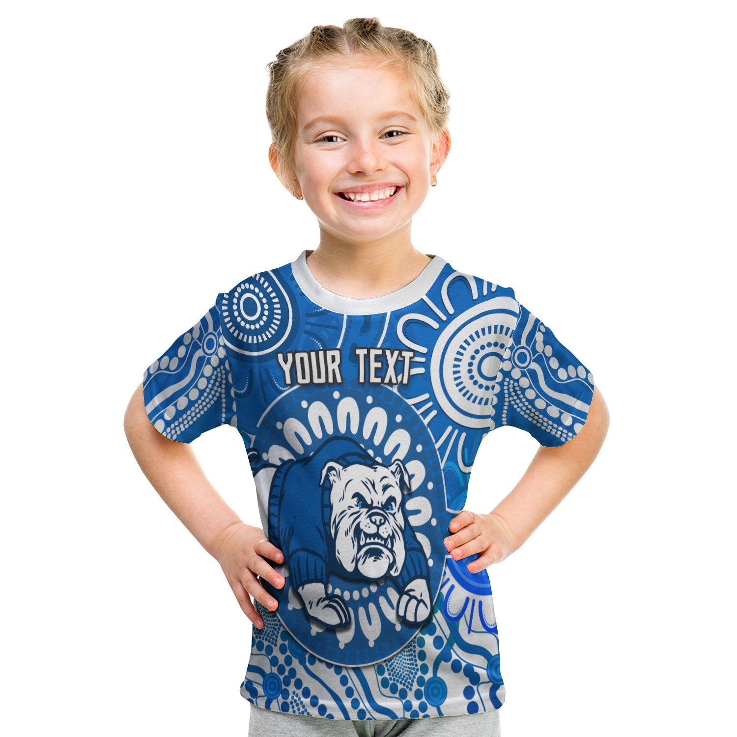 custom-personalised-bulldogs-indigenous-t-shirt-kid
