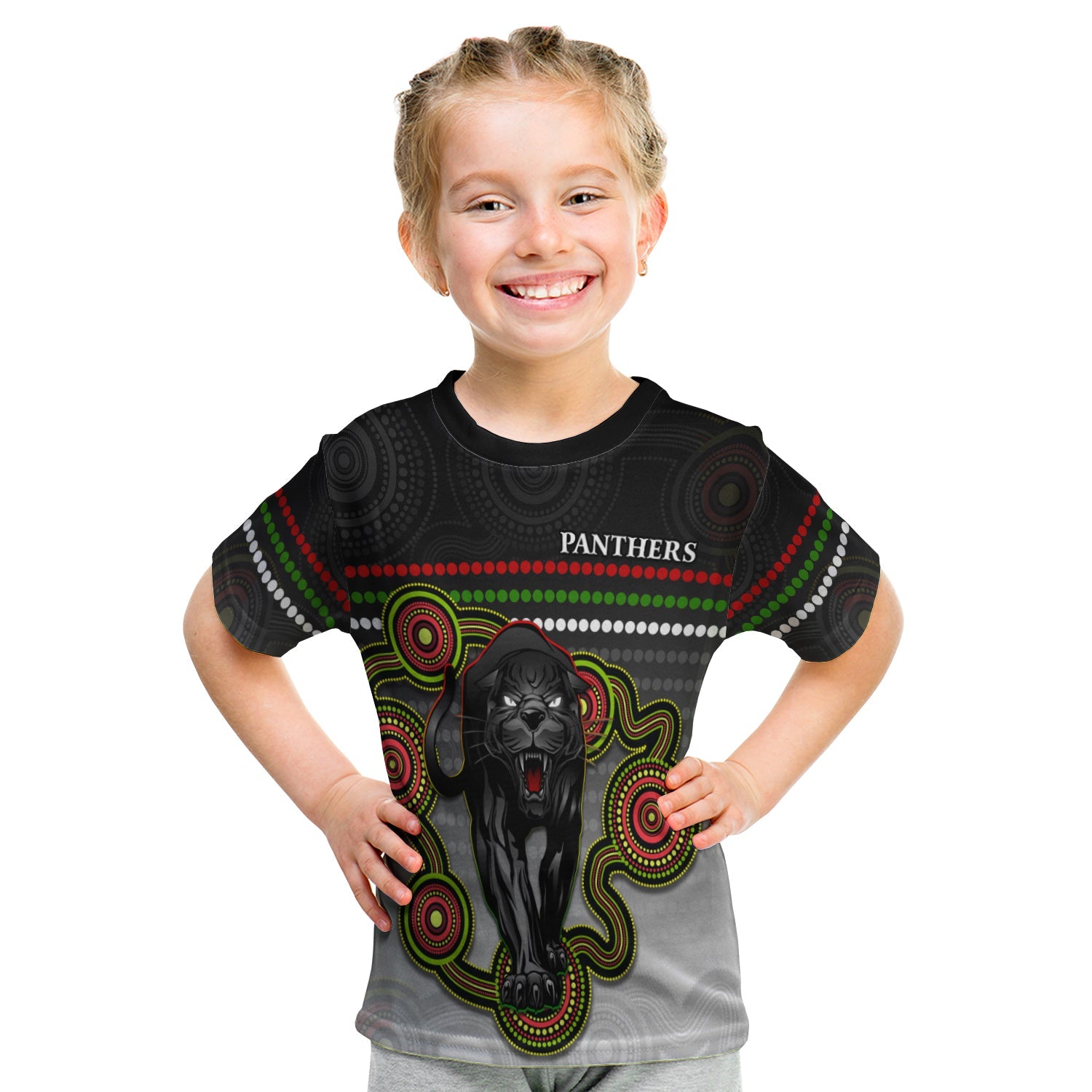 custom-personalised-panthers-indigenous-t-shirt-kid-version-white-alternate