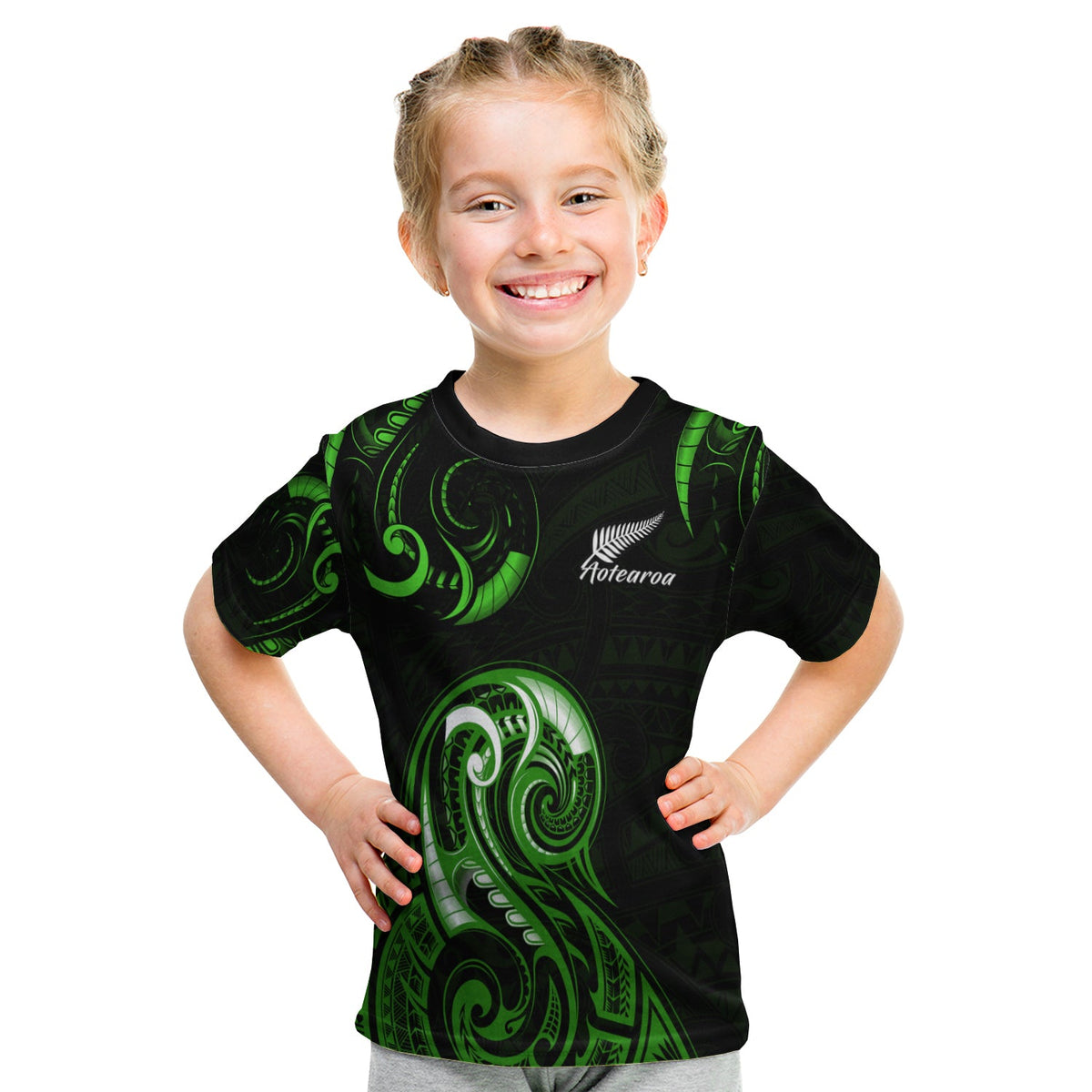 aotearoa-fern-t-shirt-kid-maori-pattern-version-green