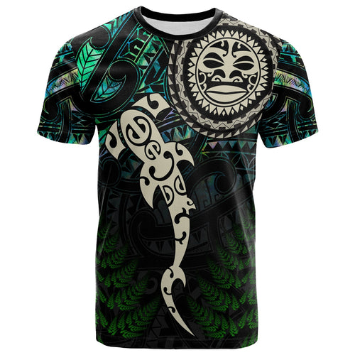 custom-personalised-aotearoa-paua-shell-t-shirt-maori-manaia-and-fish