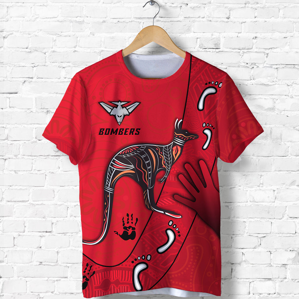 custom-personalised-bombers-indigenous-t-shirt-essendon-for-life