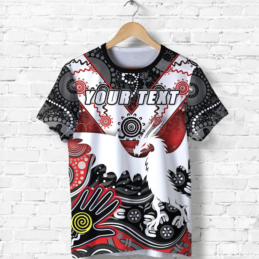 custom-personalised-white-dragons-t-shirt-indigenous