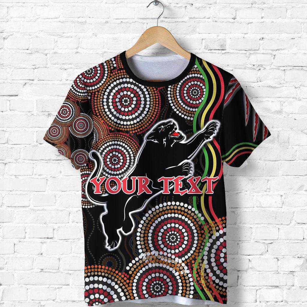 custom-personalised-panthers-black-t-shirt-indigenous-penrith-version