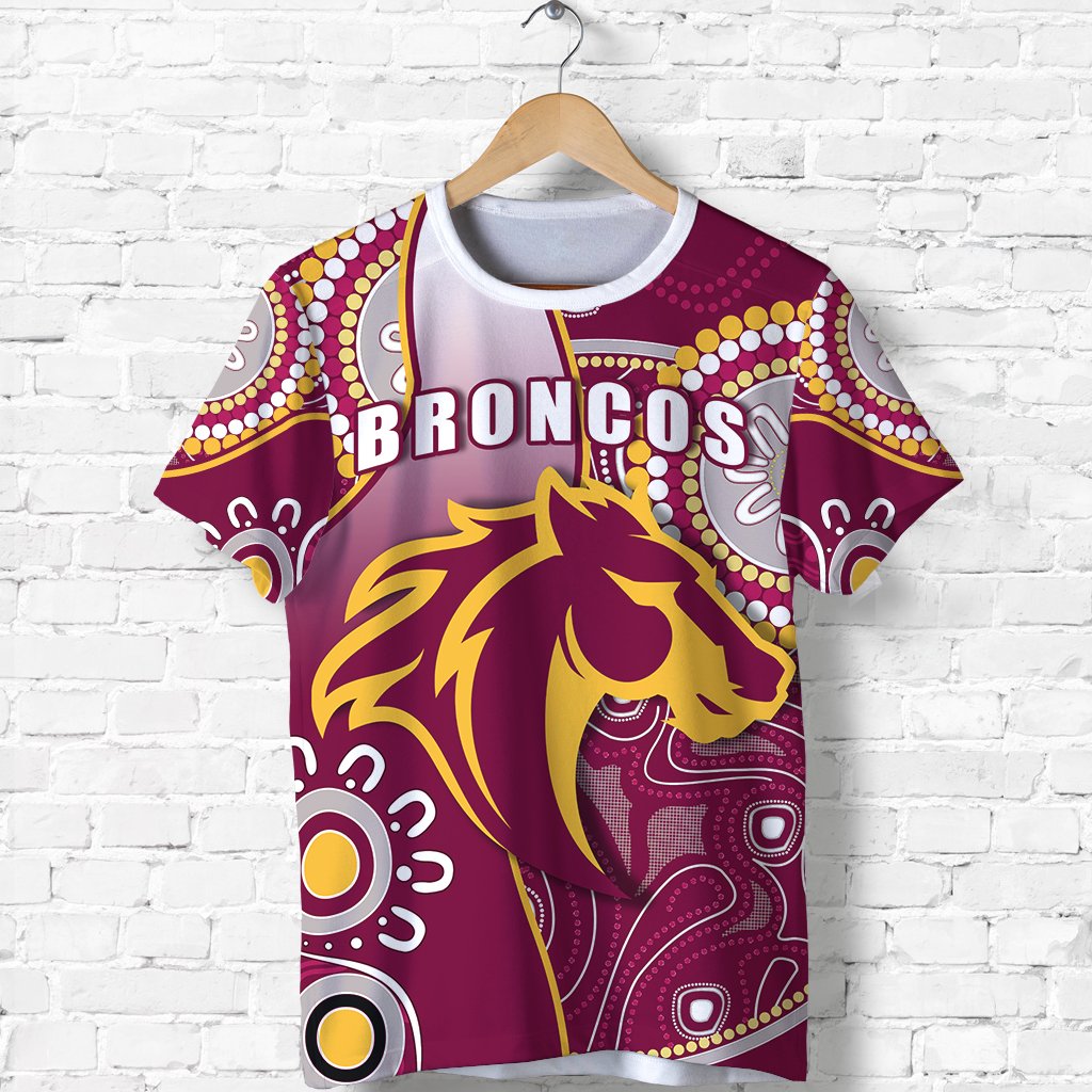 custom-personalised-broncos-indigenous-t-shirt-brisbane-strong-custom-text-and-number
