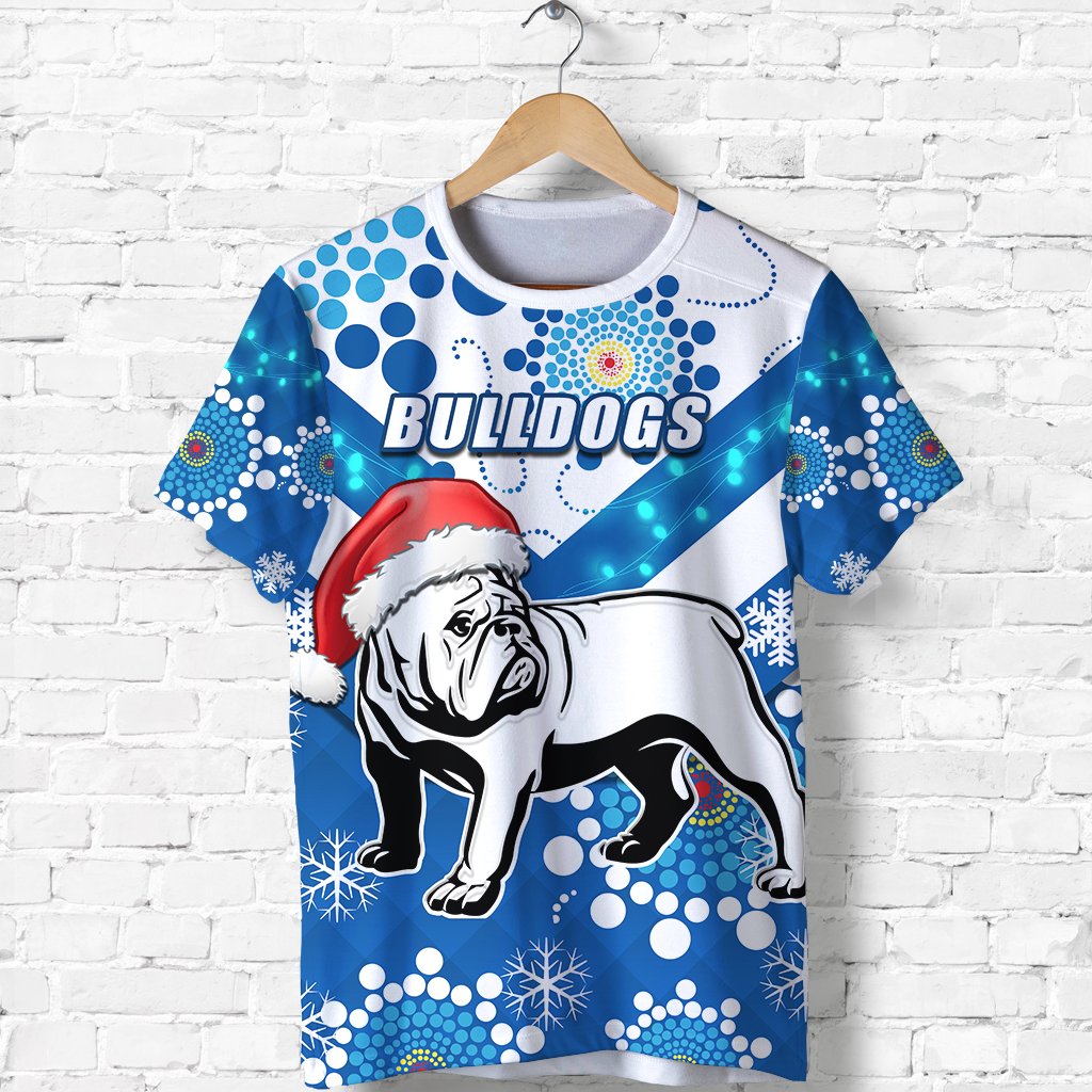 bulldogs-t-shirt-christmas-light