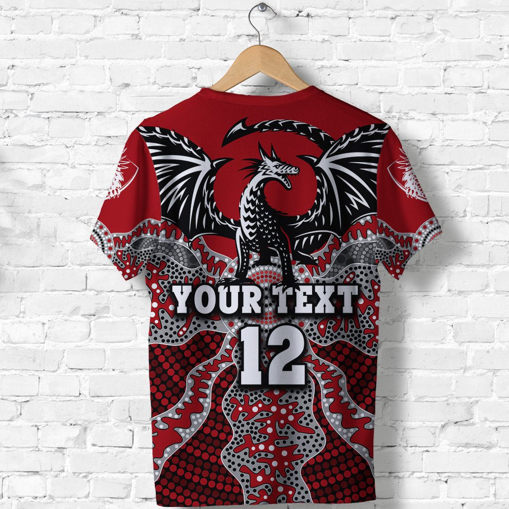custom-personalised-dragons-t-shirt-st-george-aboriginal