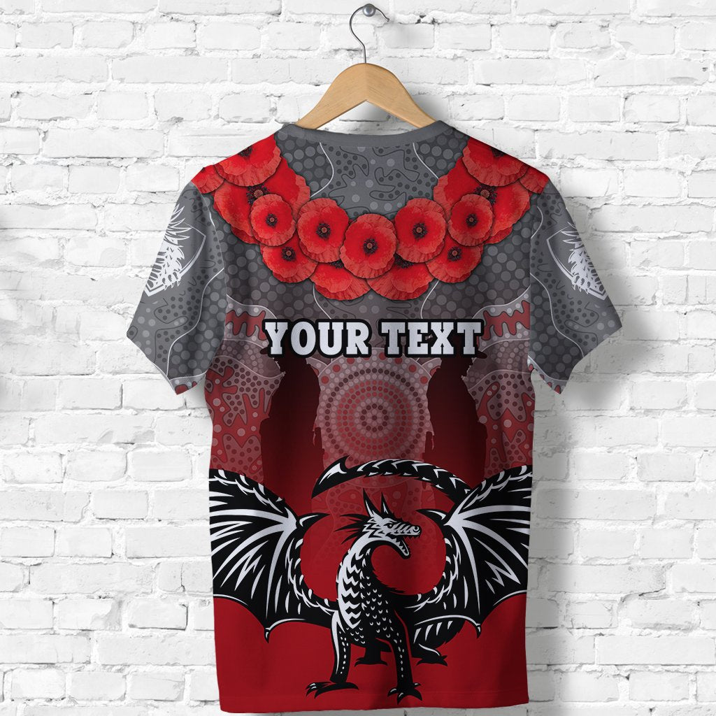 custom-personalised-dragons-t-shirt-st-george-anzac-day