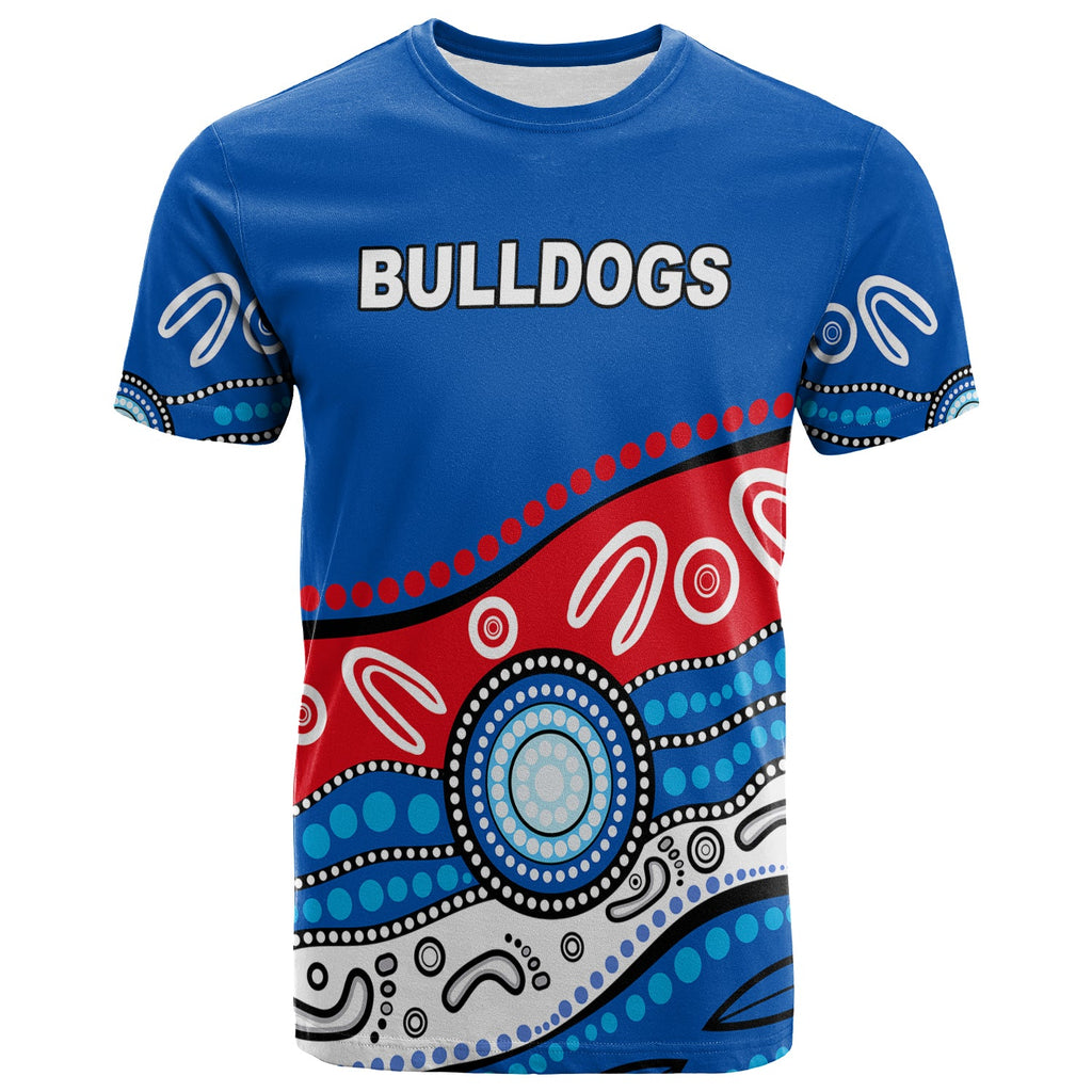 custom-personalised-bulldogs-indigenous-t-shirt-western-custom-text-and-number