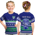 custom-personalised-warriors-t-shirt-kid-merry-christmas-new-zealand