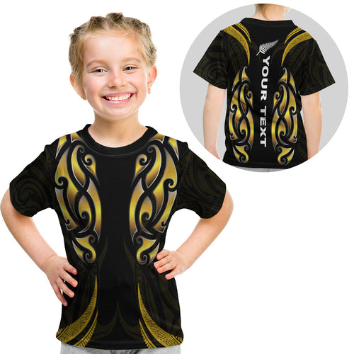 custom-personalised-new-zealand-maori-t-shirt-kid-simple-love-gold