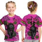 custom-text-and-number-panthers-t-shirt-kid-aboriginal-with-lizard