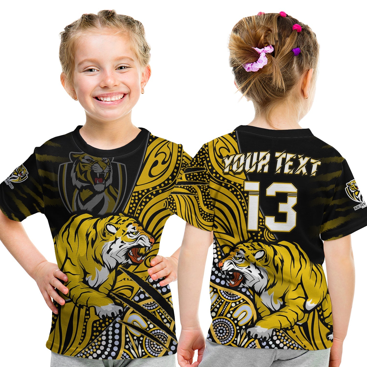 custom-text-and-number-richmond-football-t-shirt-kid-aboriginal-go-the-tigers-premiers