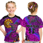 custom-text-and-number-australia-lizard-and-sun-t-shirt-aboriginal-art-purple