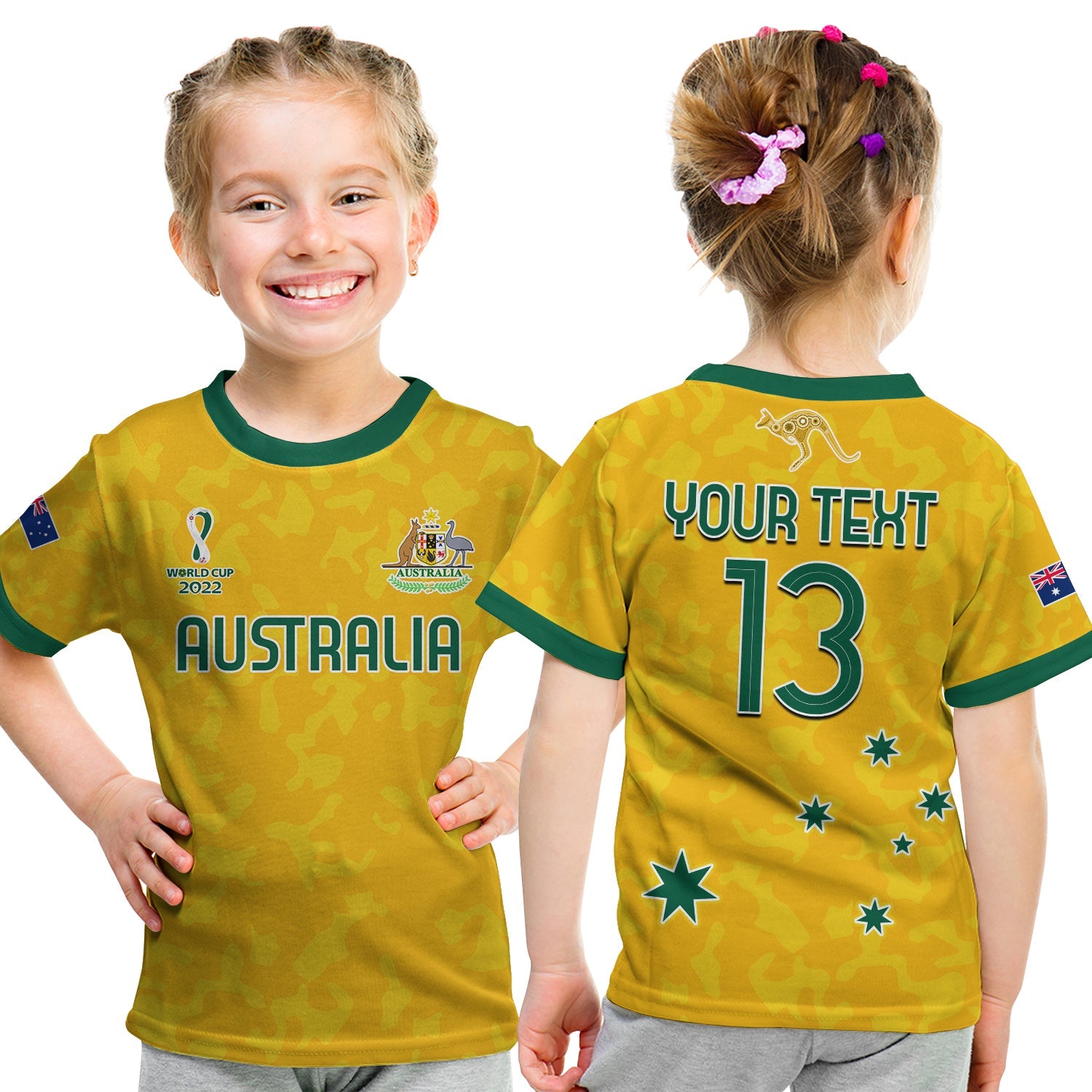 custom-text-and-number-australia-soccer-t-shirt-world-cup-football-2022-socceroos-with-kangaroos