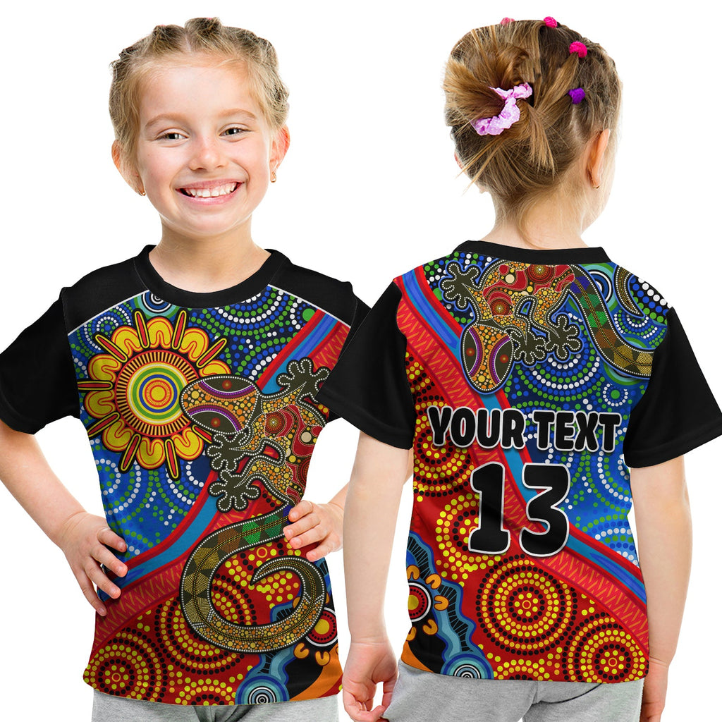 custom-text-and-number-australia-lizard-and-sun-t-shirt-aboriginal-art-speical