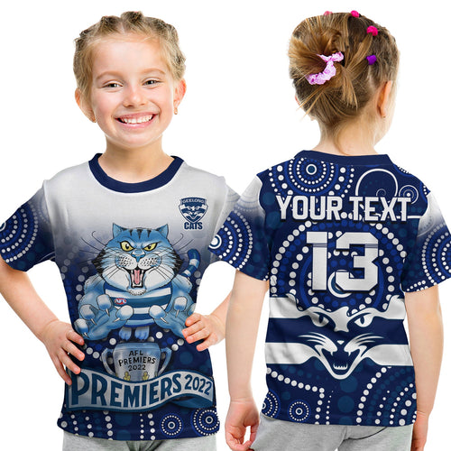 custom-text-and-number-cats-football-t-shirt-aboriginal-australian-premiers-2022-proud-geelong-cartoon